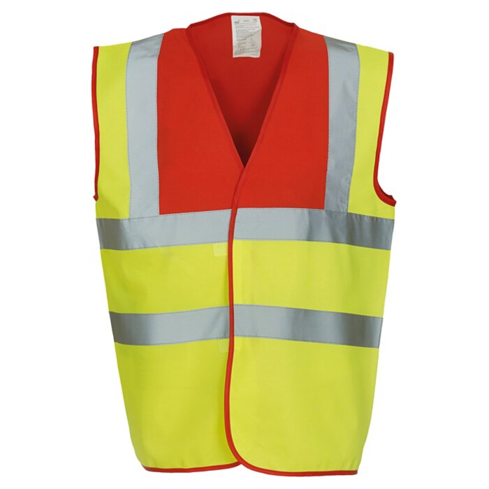 Hi-vis Crew 2-band-and-braces waistcoat   Thumbnail
