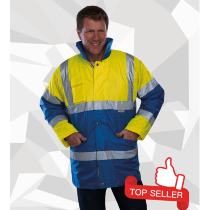 Hi-vis contrast Steward jacket  Thumbnail