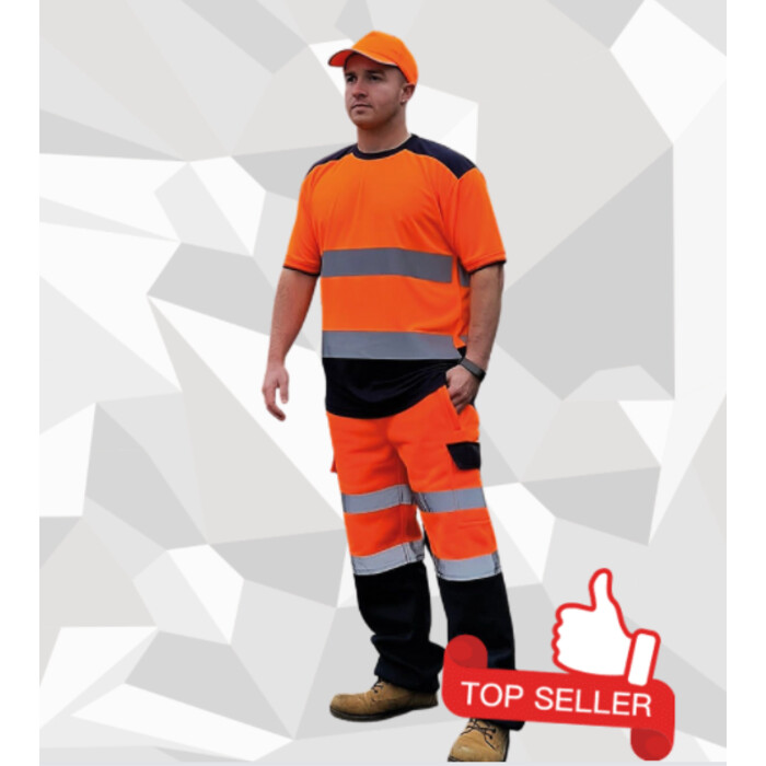   Hi-vis two-tone t-shirt  Thumbnail